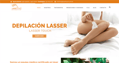 Desktop Screenshot of lassertouch.com.mx